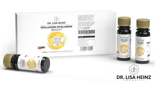 Verleihen Sie Ihrer Haut neuen Glanz mit Dr. Lisa Heinz Beauty Trinkampullen!